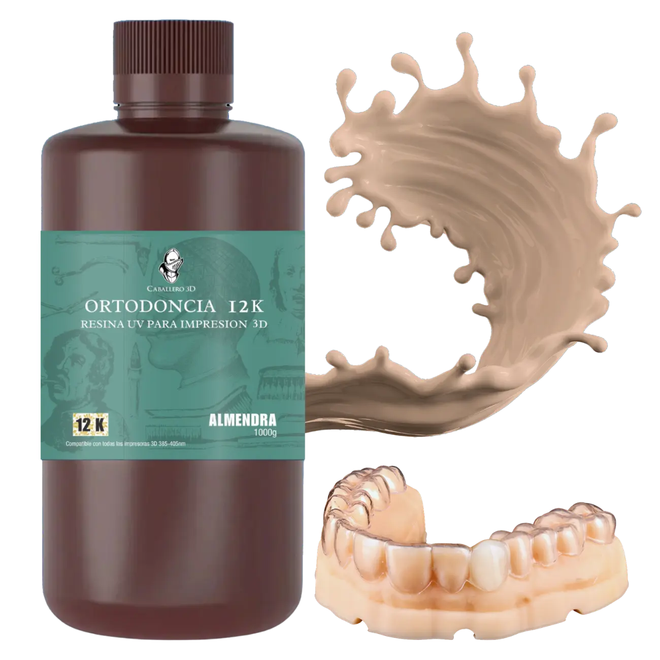 Caballero 3D Ortodoncia 12K